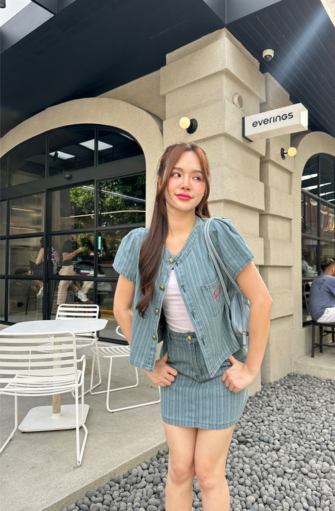 Women Fashion Denim Co-Ord Sets